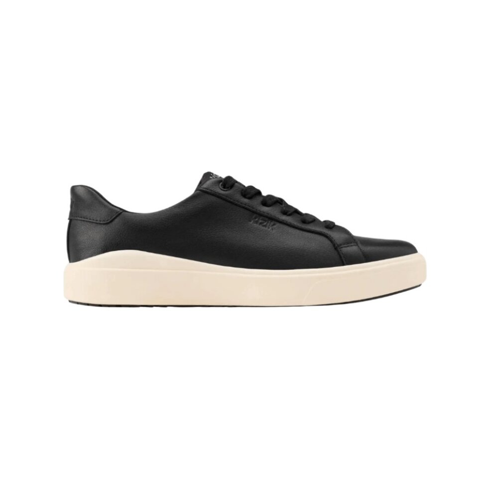 Kizik Women’s Vegas 2 – Hands-Free Leather Sneakers - Black Pristine